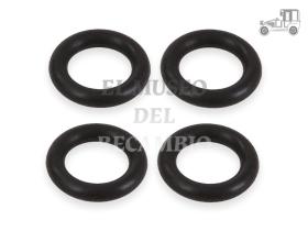 Kit 4 juntas torica eje balancines tapa culata atornillables Recambio