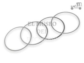 Kit 4 separadores camisas Volkswagen Recambio