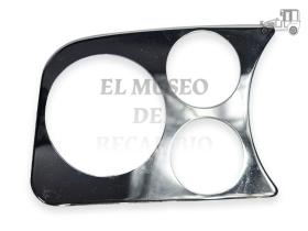 Rejilla IZQ salpicadero cromo 2 relojes 53-1 reloj 80mm VW Recambio