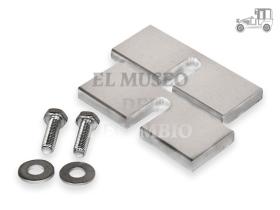 Kit 2 chapas aluminio espaciador cubrecilindros y campana VW Recambio