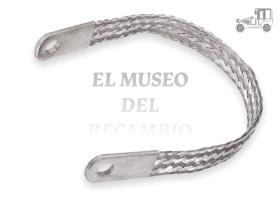Cable masa bateria 30 cmm trenzada-chasis, 12 " Recambio