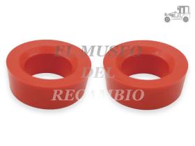 Juego 2 bujes para placa de resorte exterior liso Volkswagen Recambio