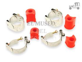 Kit silentblock barra estabilizadora de uretano rojo VW Recambio