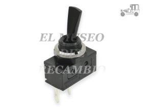 Interruptor negro de palanca encendido y apagado Recambio