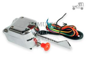 Mando intermitencia universal de palanca cromada 6-12V Recambio