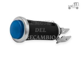 Piloto salpicadero 3/8" azul indicador Volkswagen Recambio