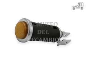 Piloto salpicadero 3/8" ambar advertencia Volkswagen Recambio