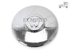 Tapacubos plano con emblema cromado Volkswagen Recambio