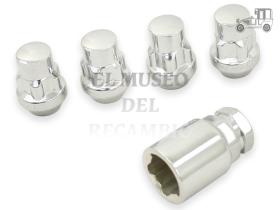 Kit tornillos antirrobo Recambio