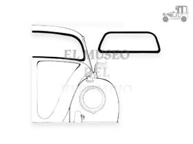Goma parabrisas estilo "Cal look" Volkswagen Recambio