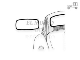 Coma ventana trasera estilo "Cal look" Volkswagen Recambio