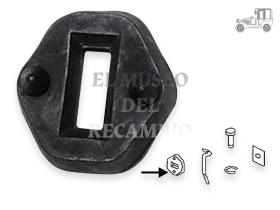Kit 2 gomas retenedor puerta Volkswagen Recambio