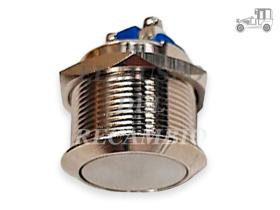 Pulsador cromado momentáneo Recambio