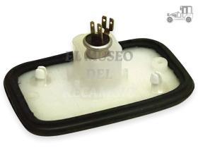 Base piloto trasero lateral con goma Volkswagen T2 Recambio
