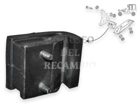 Soporte trasero caja gasolina 1,1-1,8 2/74-7/83 Volkswagen Recambio