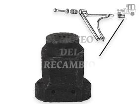 Silentblock brazo suspesión delantero parte trasera VW Recambio