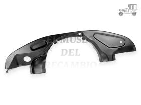 Chapa delantera motor negra Volkswagen Recambio