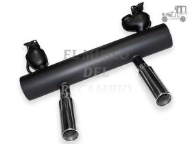 Silencioso sport Sebring aluminio 2 colas Volkswagen Recambio