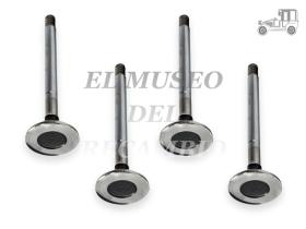 Juego 4 válvulas de escape Volkswagen Transporter T2 1.7-2.0 Recambio