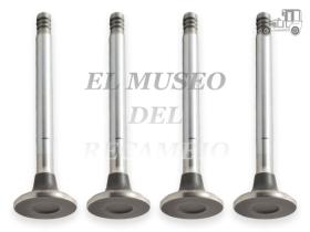 Juego 4 válvula de escape Volkswagen Recambio