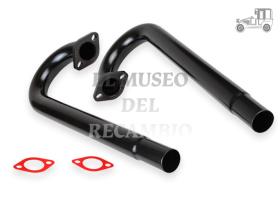 Kit calefactor tubo "J" negro con junta Volkswagen Recambio