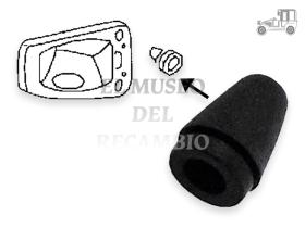 Goma tope capo trasero extremos/tapa gasolina/guantera VW 2U Recambio