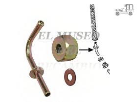 Kit tubos de salida depósito de combustible Volkswagen Recambio