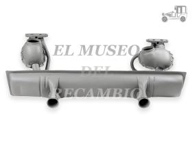 Silenciador escape trasero Volkswagen Escarabajo Recambio