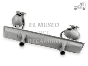 Silencioso T1 1600 2+precalentamiento 3/73 original Recambio