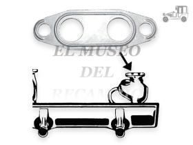 Junta de escape de doble puerto Volkswagen Escarabajo Recambio