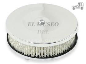 Filtro de aire redondo cromado papel Volkswagen Recambio