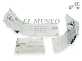 Kit 3 chapas cromadas bajo calefactores Volkswagen Recambio