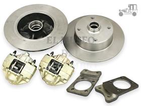 Kit discos de freno delanteros Volkswagen Recambio