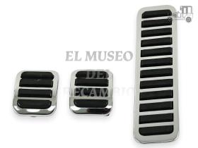 Kit 3 pedales cromados Volkswagen Recambio