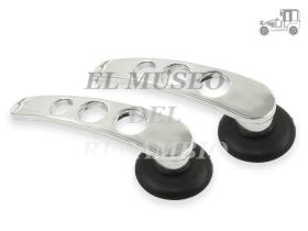 Juego 2 manecillas interiores cromadas y negras Volkswagen Recambio