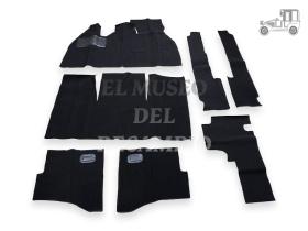 Moqueta 58-68 7 piezas negra Volkswagen Recambio