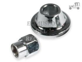 Kit tornillo+cubierta polea dínamo cromo Volkswagen Recambio
