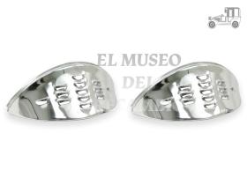 Kit 2 viseras cromadas de faros delanteros Volkswagen Recambio