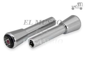 Juego 2 pestillos de puerta emblema Wolfsburg Volkswagen Recambio