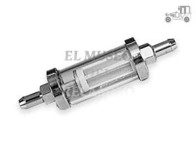 Filtro combustible cristal cromado 6.5 mm Volkswagen Recambio