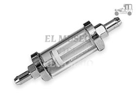  Filtro combustible cristal cromado 9,4 mm Volkswagen Recambio