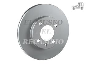 Disco de freno delantero ventilado Audi, Seat y Volkswagen Recambio