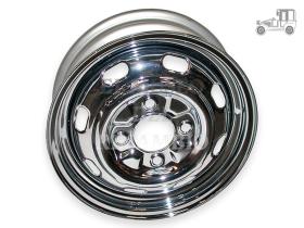 Llanta 4X130 cromo 8 óvalos original Volkswagen Recambio