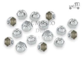 Tapas cromadas para tuercas o tornillos de 17 mm Volkswagen Recambio