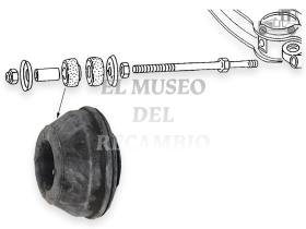 Goma brazo suspesión delantero exterior Volkswagen T3 79-92 Recambio