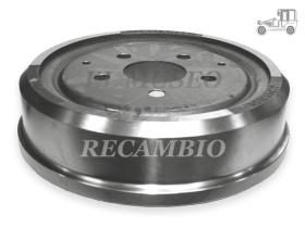 Tambor de freno trasero Volkswagen Transporter T2 Recambio