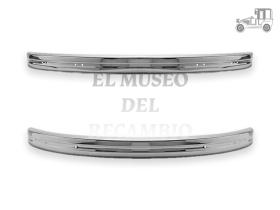 Kit parachoques delantero+trasero inoxidable 2 mm Volkswagen Recambio