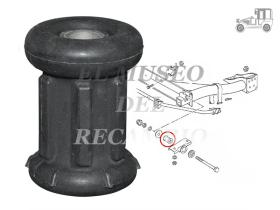 Silentblock portabujes trasero Volkswagen Jetta y Golf Recambio