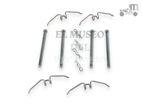 Kit reparar pastillas delantera, para 1163601210 Volkswagen Recambio