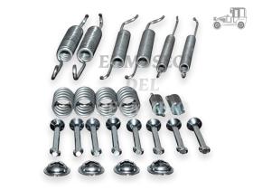 Kit completo raparar zapatas de freno, trasera Volkswagen Recambio